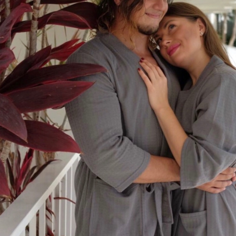 Spring Sale “Mr & Mrs” Cotton Rob Set